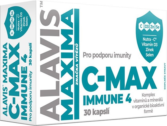 ALAVIS MAXIMA C-MAX immune 4 30 kapslí