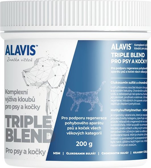 ALAVIS Triple Blend pro psy a kočky 200g