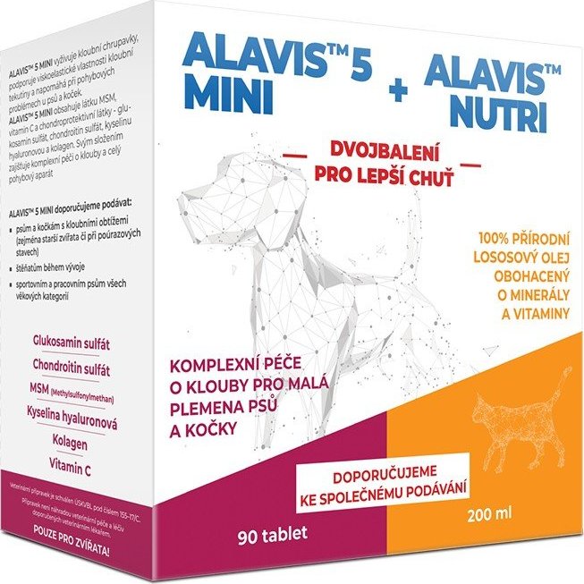 ALAVIS 5 MINI tbl.90 + ALAVIS Nutri 200ml