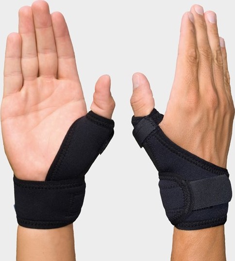 Ortéza s dlahou pro fixaci palce CATELL Nova Neopren černá, pravá černá XS, S, M, L, XL, XXL Varianta: černá, XXL