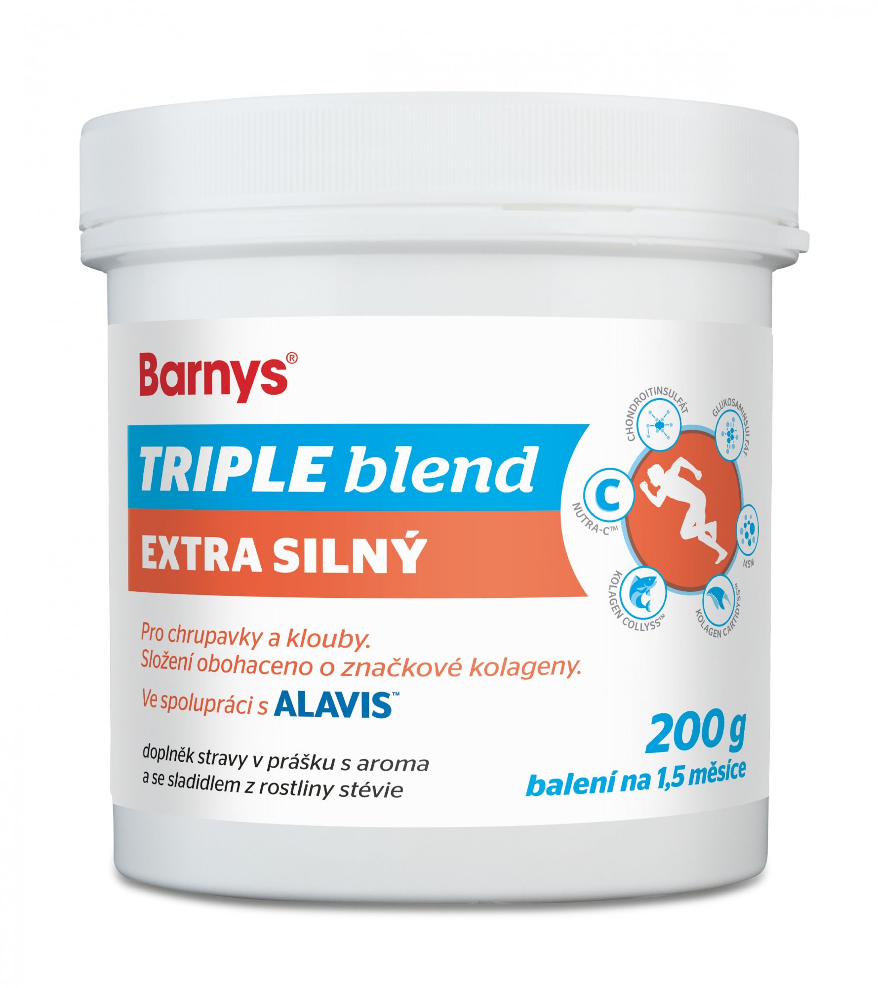 Barny's Triple Blend Extra Silný 200g