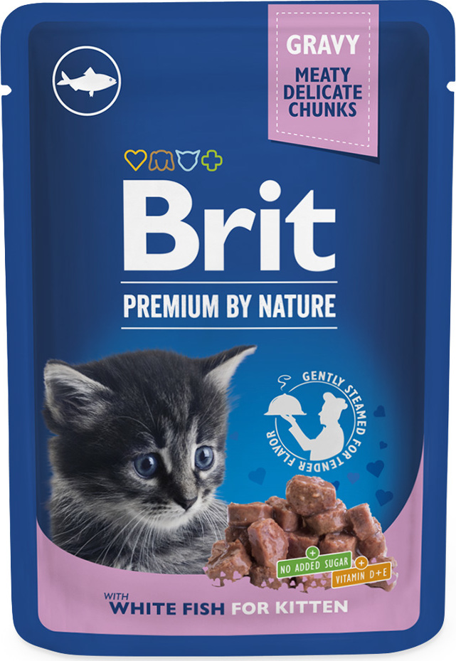 Brit Premium Cat Kapsička pro koťata s jehněčím, 100 g