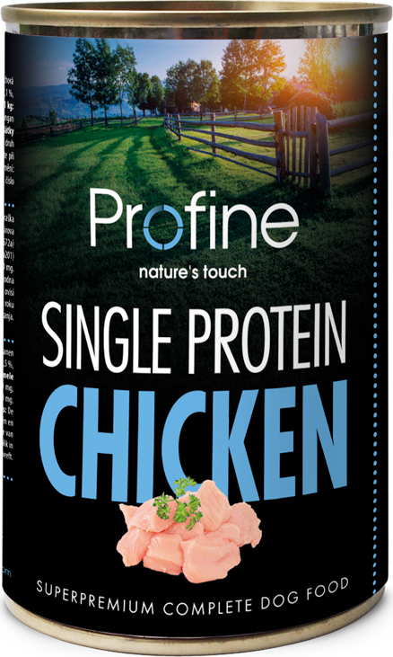Profine Konzerva pro psy s proteinem kuřecí a vnitřnosti, 400 g