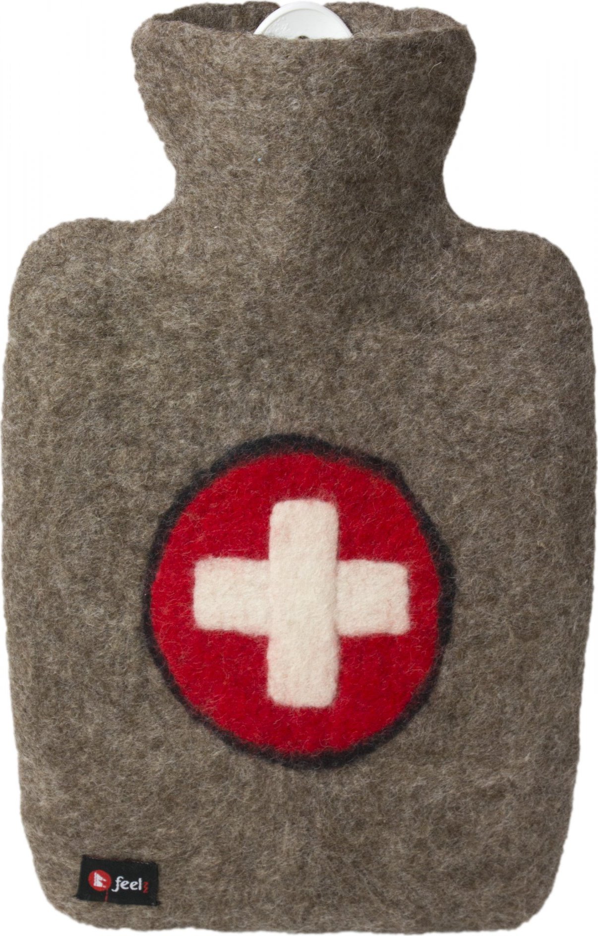 HUGO-FROSCH Termofor Hugo Frosch Classic s plstěným obalem ze 100 % ovčí vlny merino – kříž