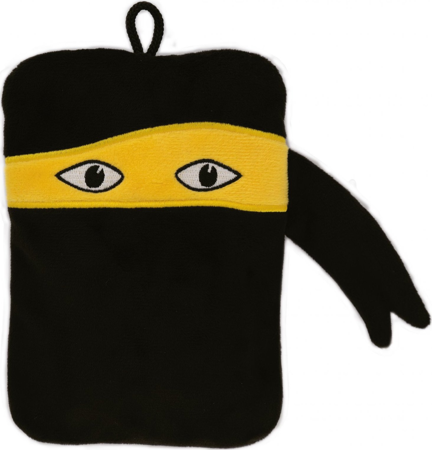 HUGO-FROSCH Dětský termofor Hugo Frosch Classic MINI s motivem ninja - velurový