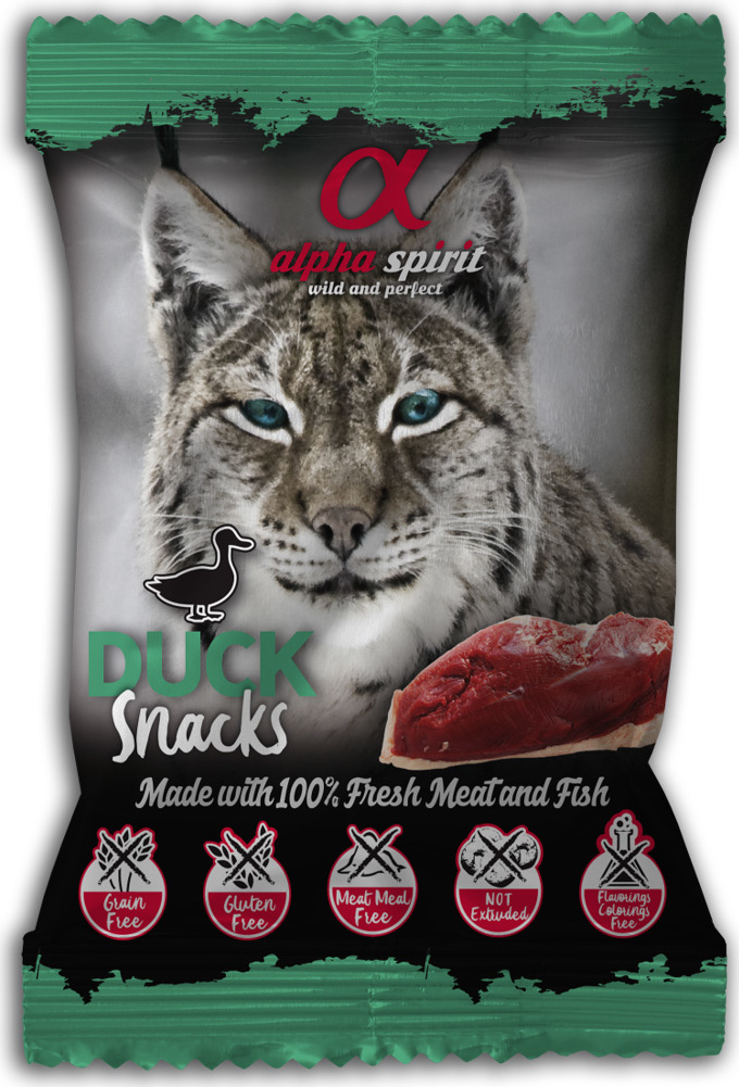 Alpha Spirit Cat Duck Snacks 50 g