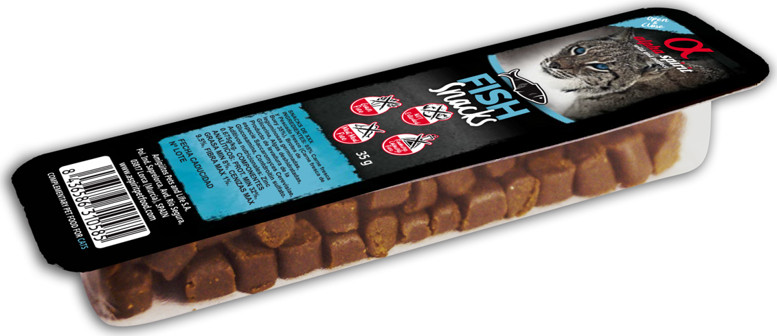 Alpha Spirit Cat Fish Snacks 35 g