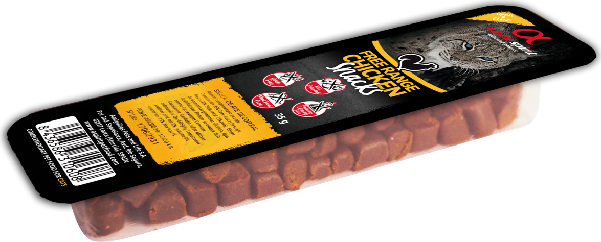 Alpha Spirit Cat Free range Chicken Snacks 35 g