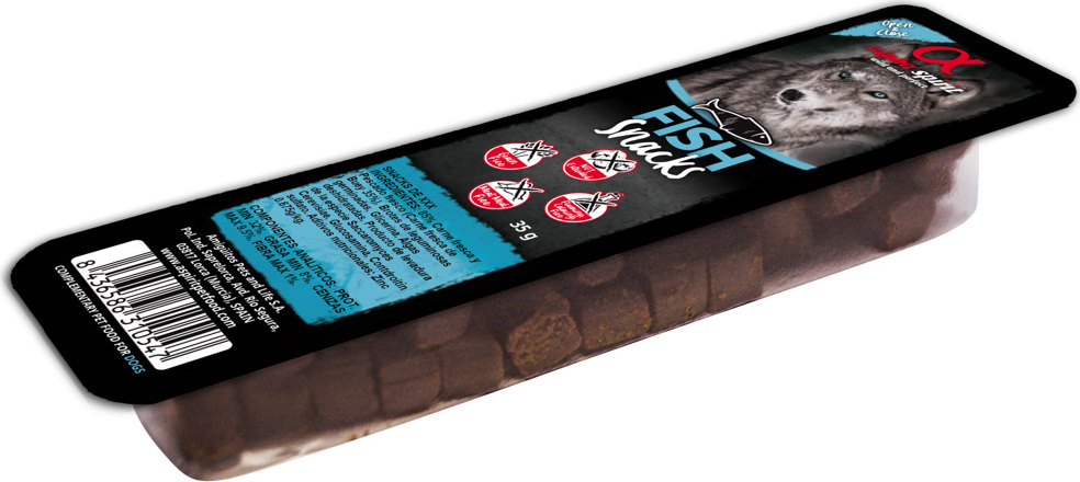 Alpha Spirit Dog Fish Snacks 35 g