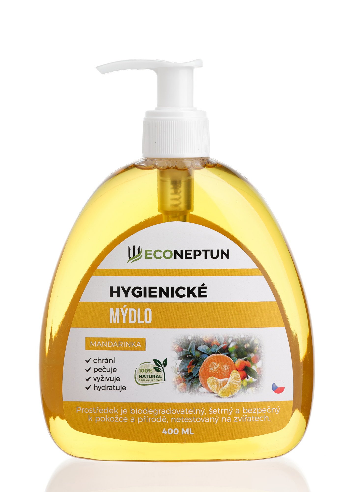 EcoNeptun Hygienické mýdlo mandarinka 400 ml