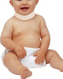 Medtextile Dětský krční límec fixační měkký 1002 béžová SIZE I Varianta: béžová, SIZE II