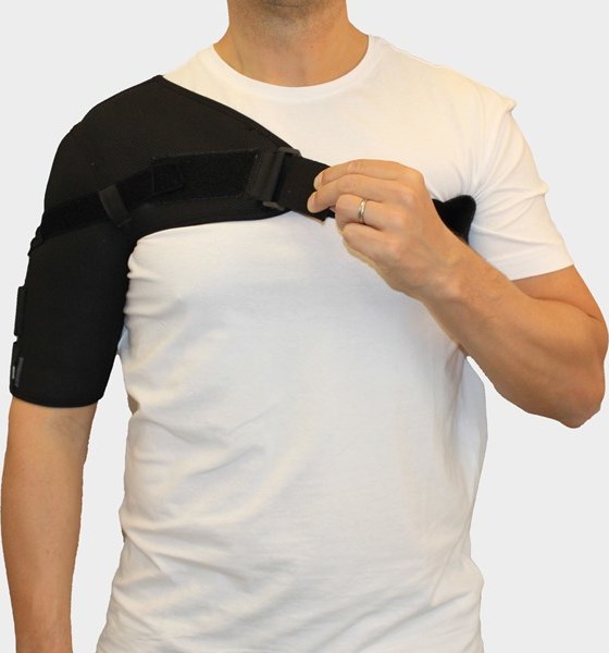 Ortéza na fixaci ramene CATELL Active Shoulder černá černá XS Varianta: černá, L