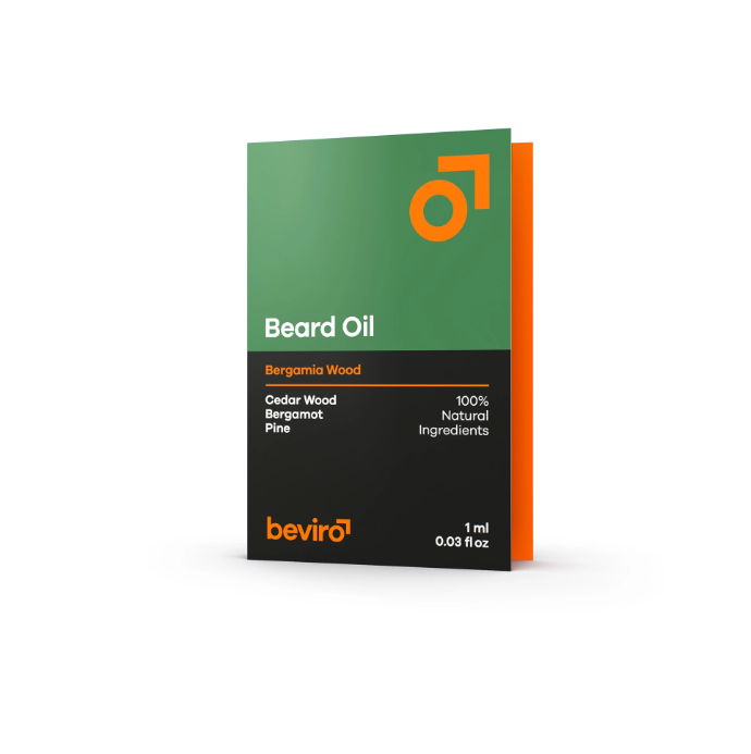 Beviro olej na vousy Bergamia Wood Objem: 1 ml