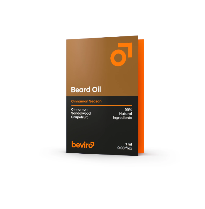 Beviro olej na vousy Cinnamon Season Objem: 1 ml
