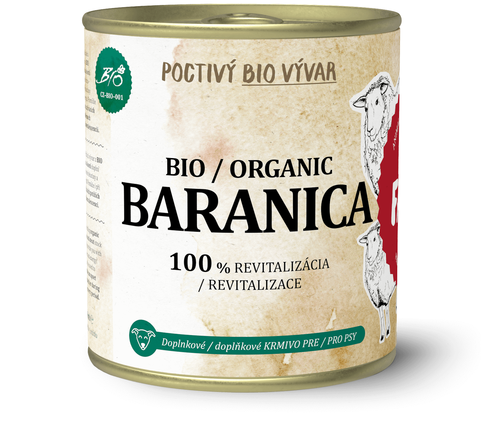 Pet Farm Family BIO Baranica vývar pro psy 270ml