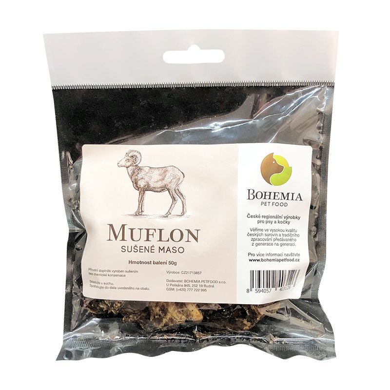 Bohemia Pet Food BOHEMIA Muflon 50 g