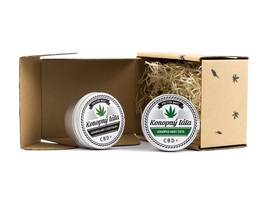 Velkoobchod Konopného Táty DÁRKOVÉ BALENÍ KONOPNÉHO TÁTY