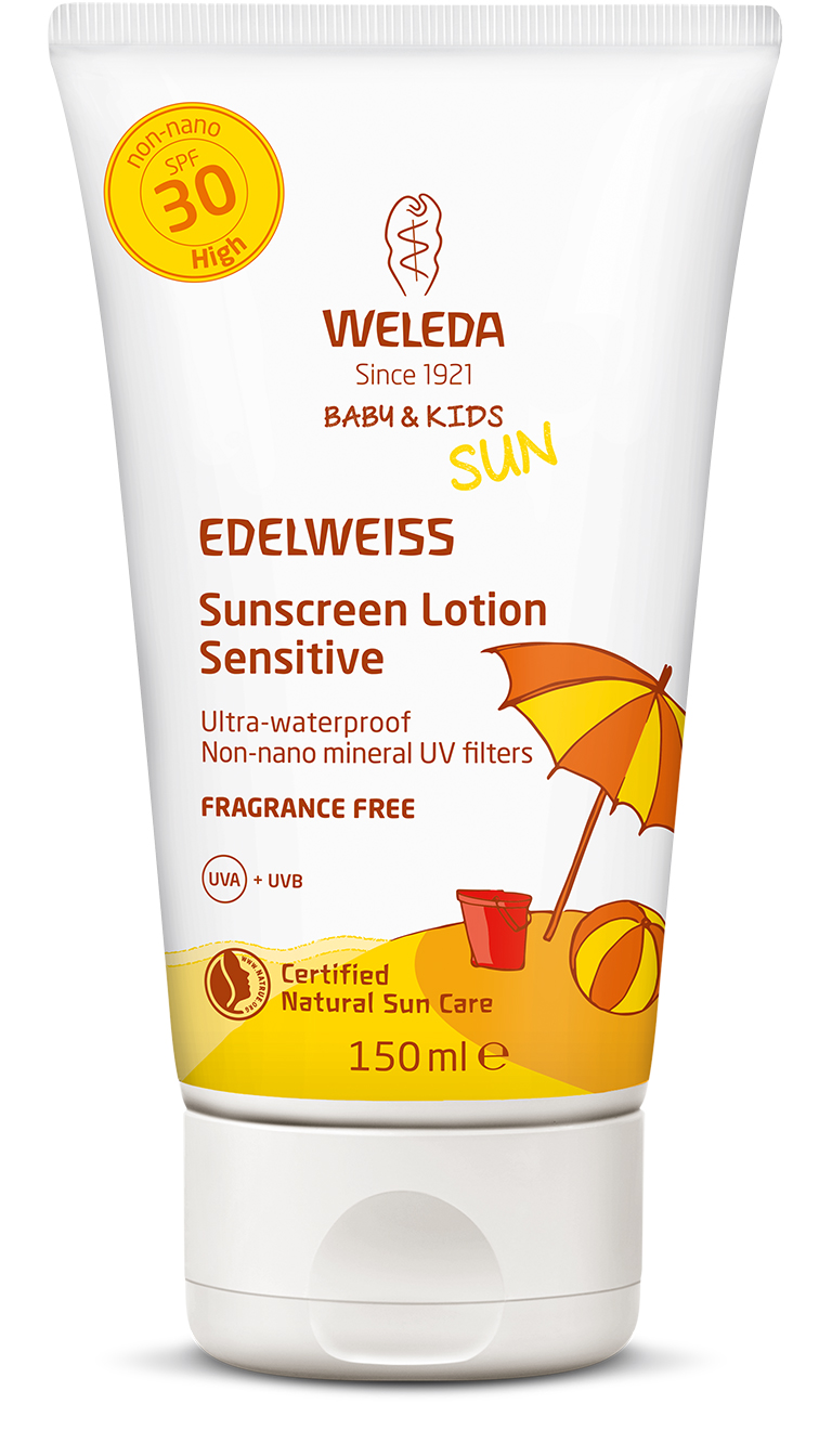 Weleda Dětské mléko na opalování SPF 30 Sensitive, 150ml