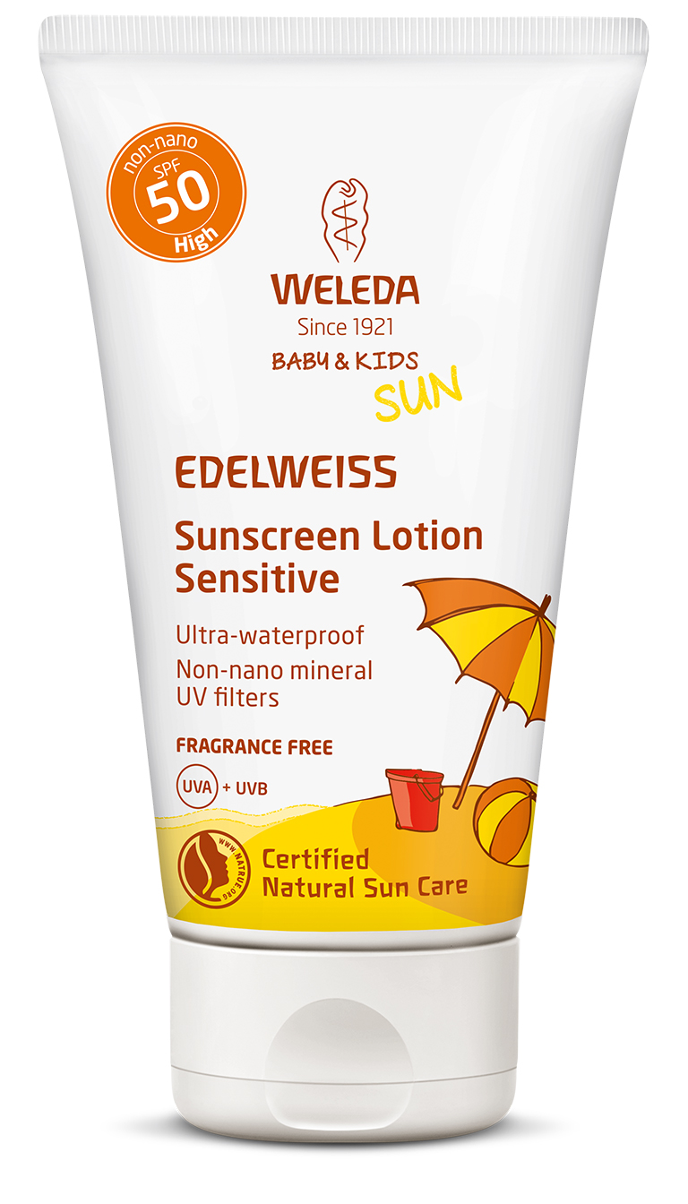Weleda Dětský krém na opalování SPF 50 Sensitive, 50ml