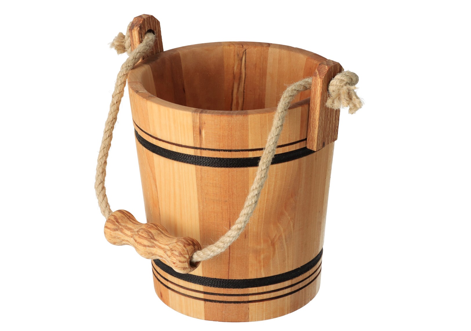 ČistéDřevo Dřevěné vědro dubové
