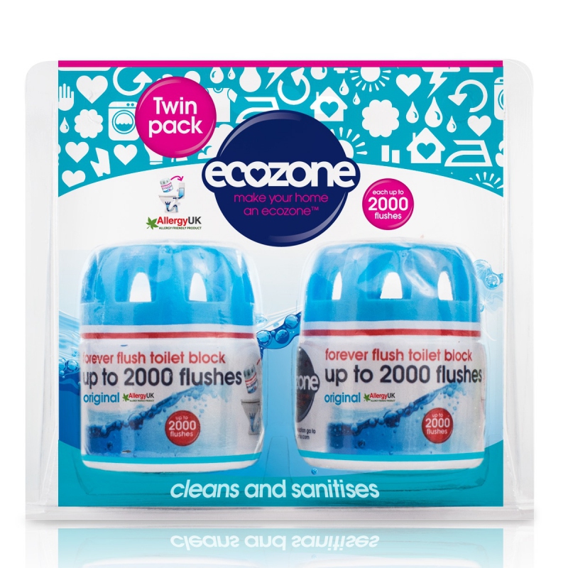 Ecozone osvěžovač a čistič WC Duo Pack
