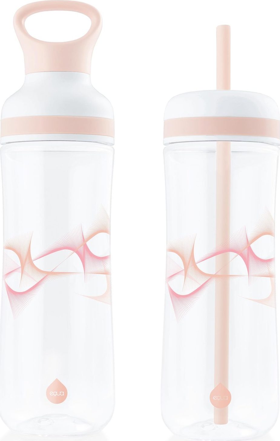 Plastová BPA free lahev z tritanu na smoothie EQUA Flow 2v1 Beat 800 ml