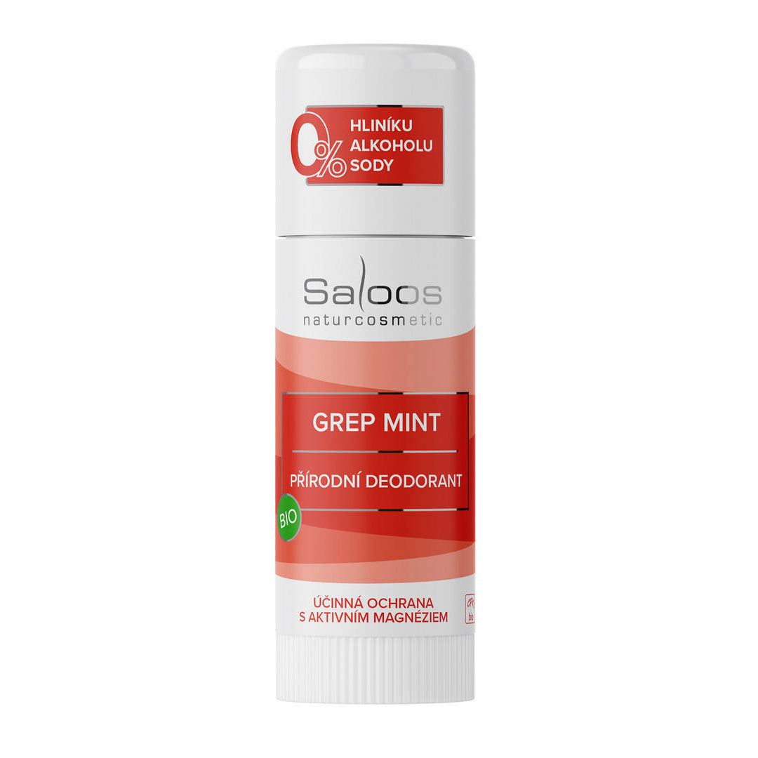 Saloos Grep mint 60 g | Bio přírodní deodoranty