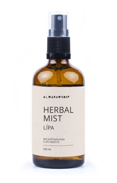 Almara Soap Pleťová voda Herbal mist Lípa, 100 ml