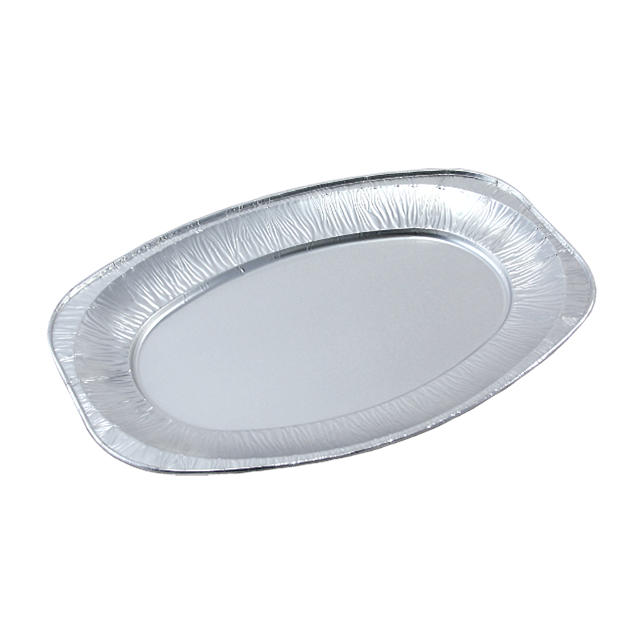 EcoPack Hliníkový podnos oválný 34x24 cm bal/10 ks Balení: 1