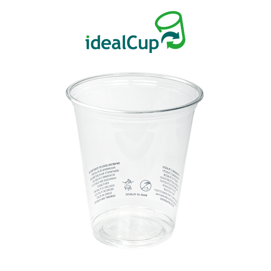 EcoRevolution Obaly Kelímek EKO rPET 0,3 l O95 mm idealCup bal/50 ks Balení: 50