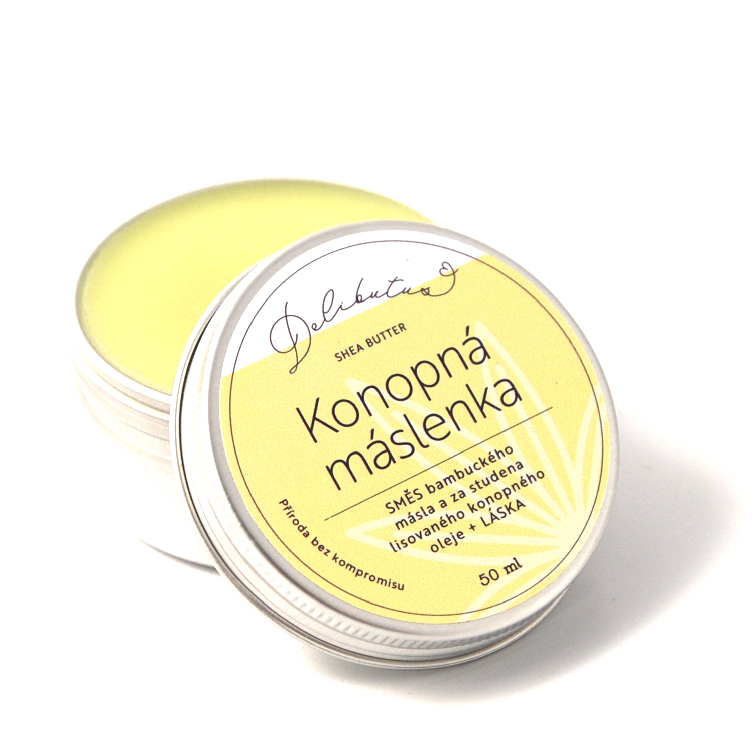 Delibutus Konopná máslenka 50/150ml Balení: 50 ml
