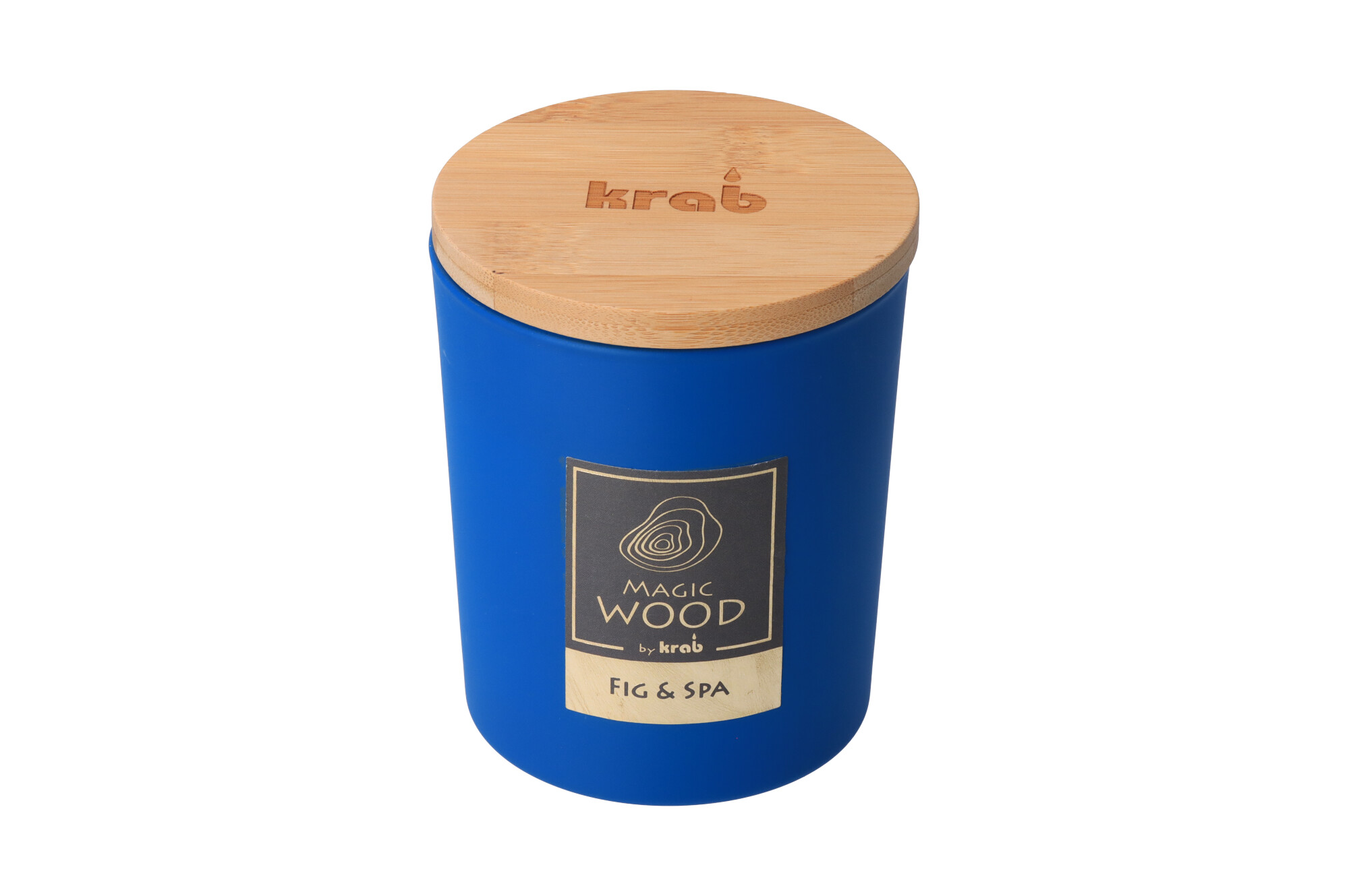 Svíčka Magic Wood s dřevěným knotem - Fig a Spa 300g  Anděl Přerov s.r.o.