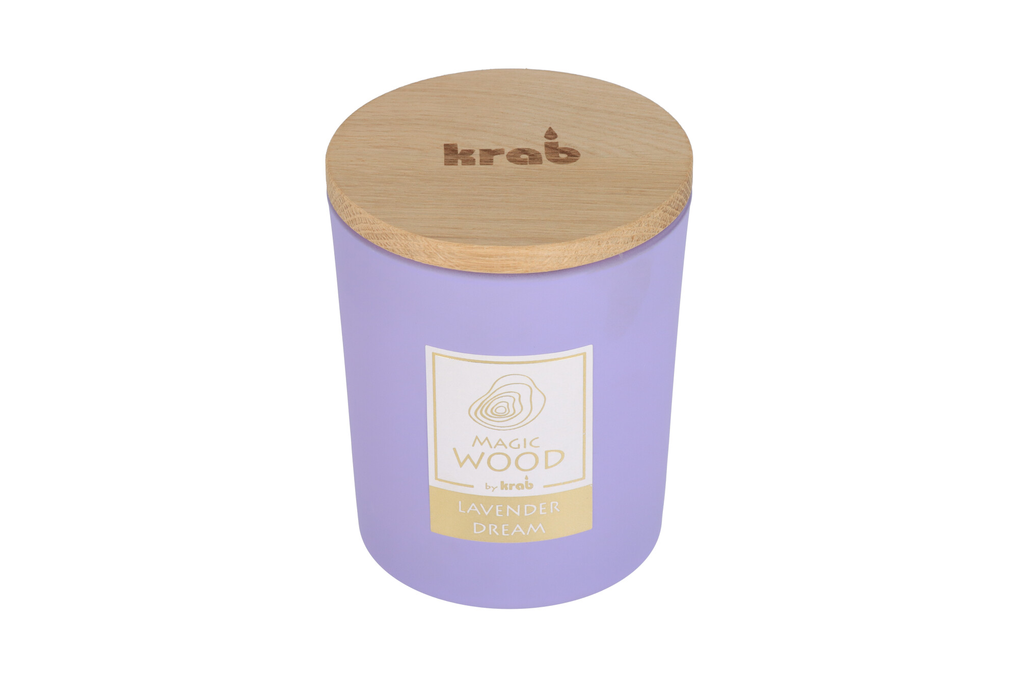 Svíčka Magic Wood s dřevěným knotem - Lavender Dream 300g  Anděl Přerov s.r.o.
