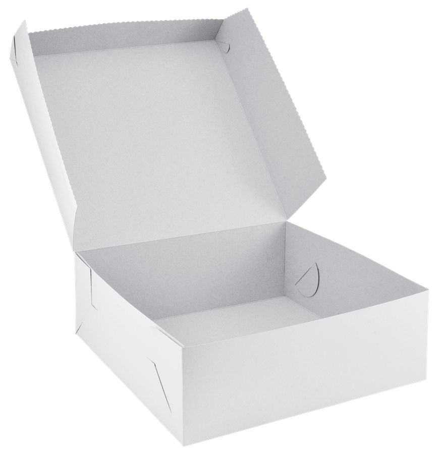 EcoRevolution Obaly Krabice na dort papírová 30x30x10 cm krt/50 ks