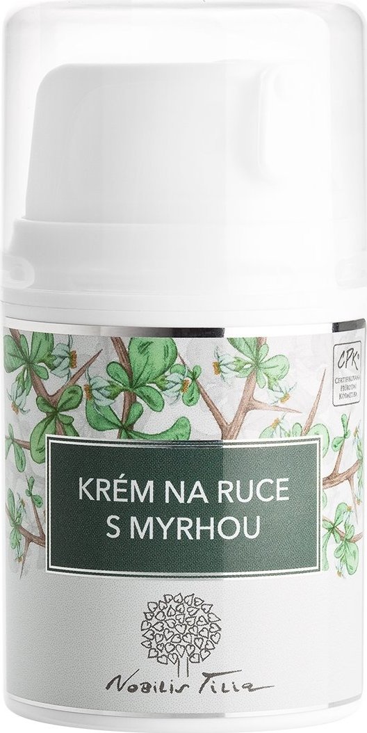 Nobilis Tilia Krém na ruce s myrhou Varianta: 50 ml