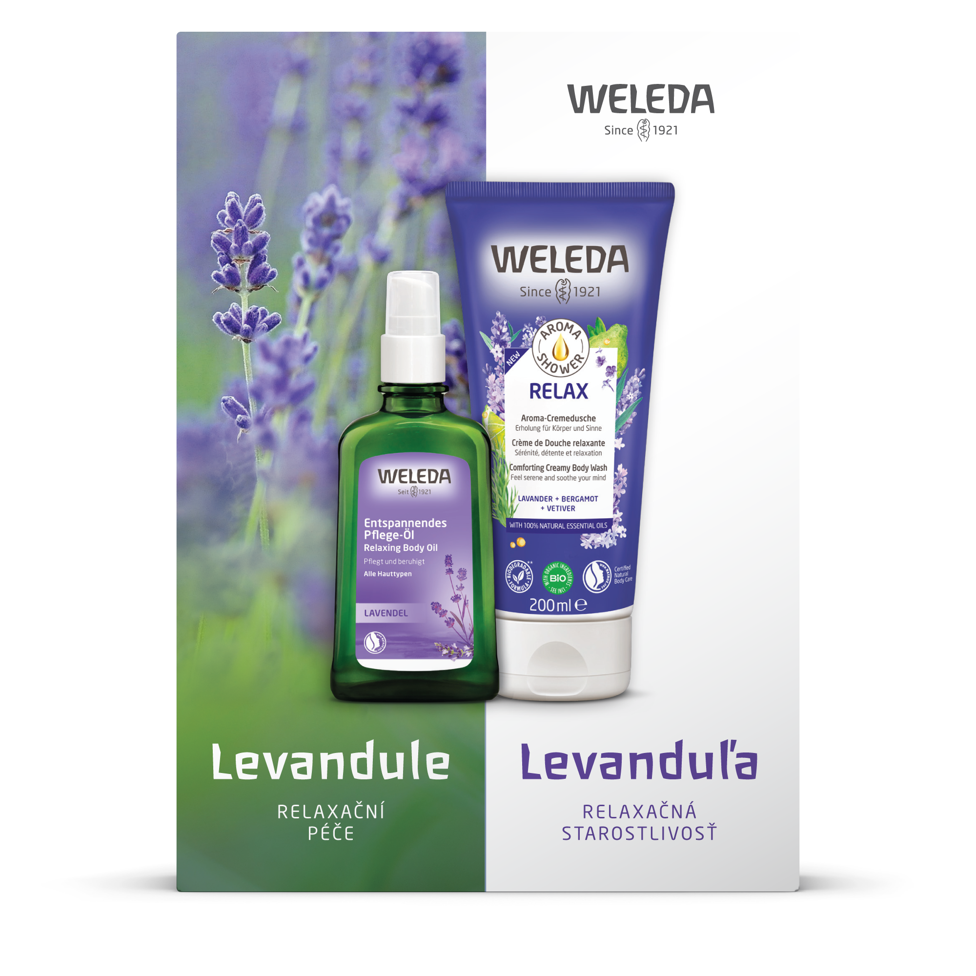 Weleda LEVANDULE - relaxační péče