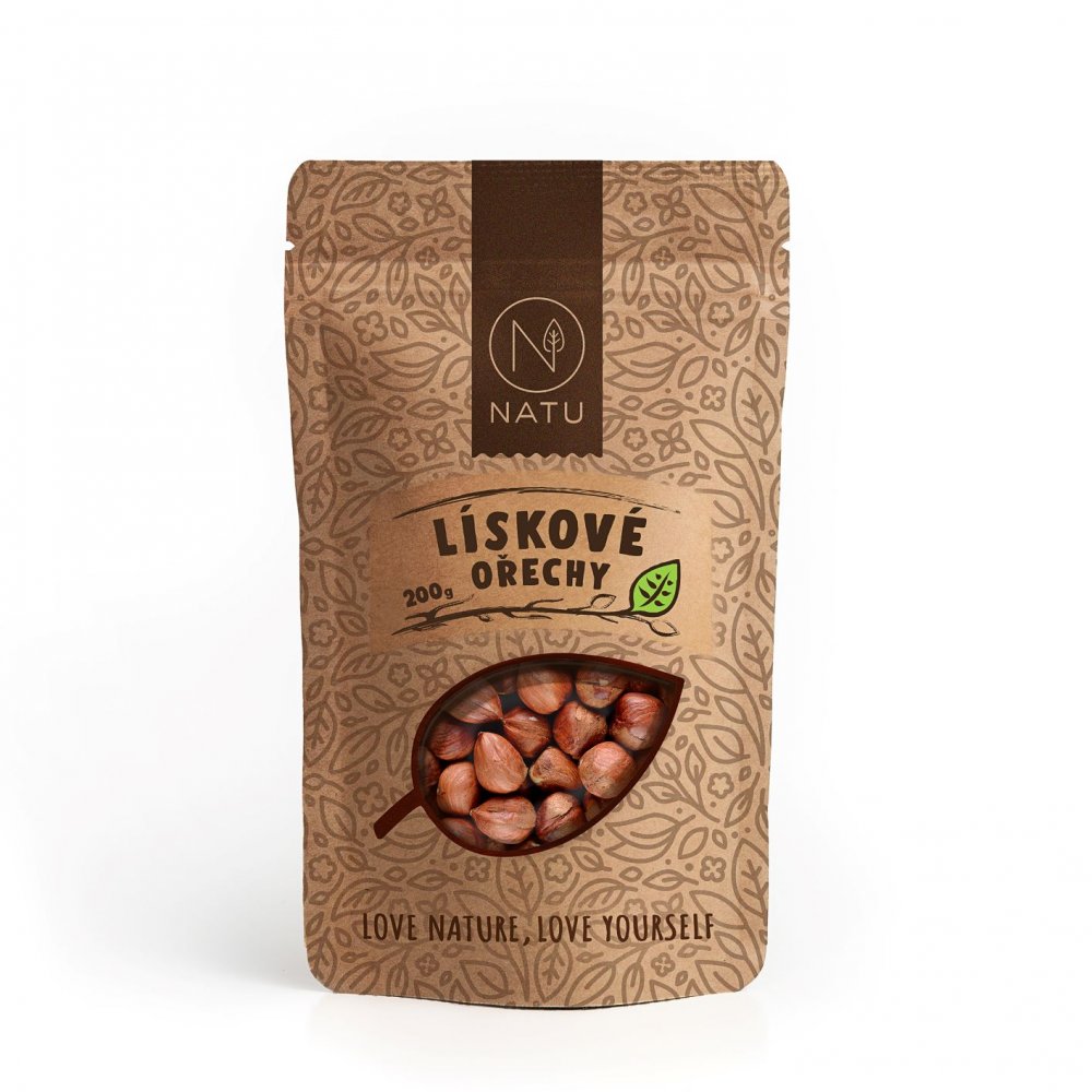 NATU Lískové ořechy 200g