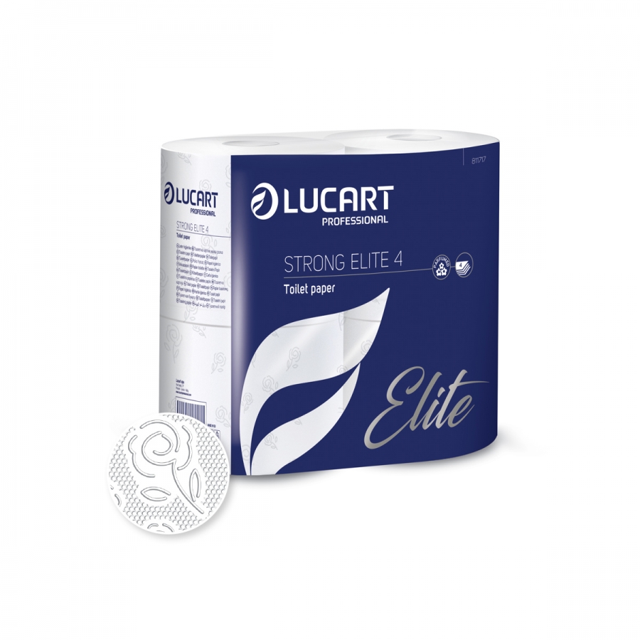 Lucart Professional Lucart Strong Elite 4 - toaletní papír 18,9 m, 4ks