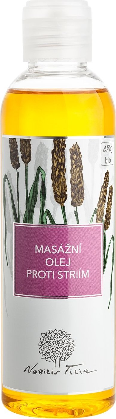 Nobilis Tilia Masážní olej proti striím Varianta: 200 ml