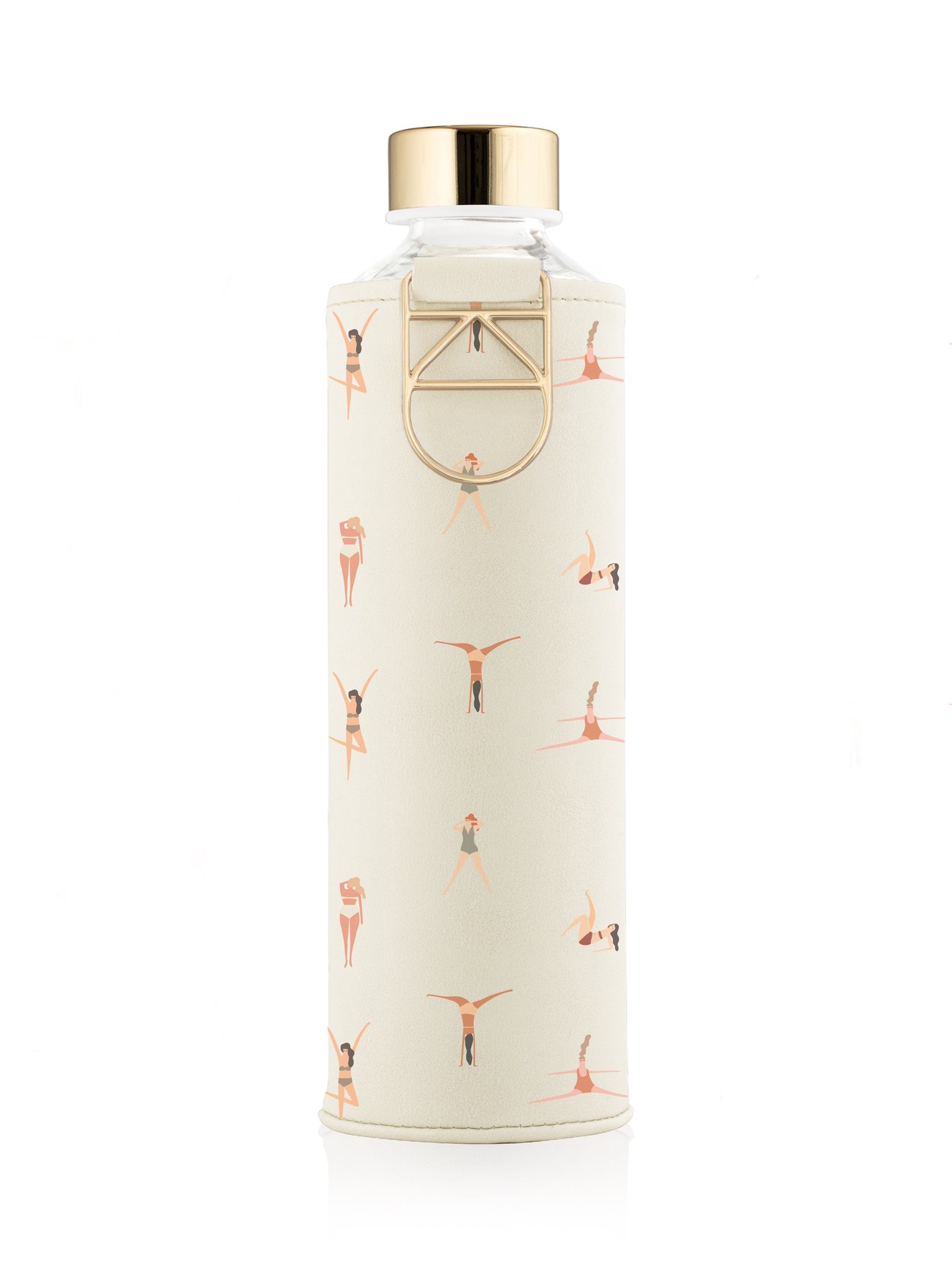 EQUA skleněná lahev obalem z umělé kůže Playa 750 ml