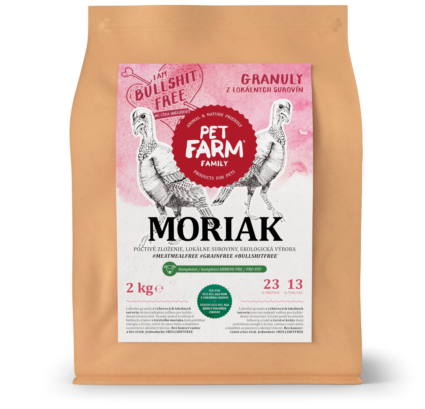 Pet Farm Family Moriak granule pro psy 150g