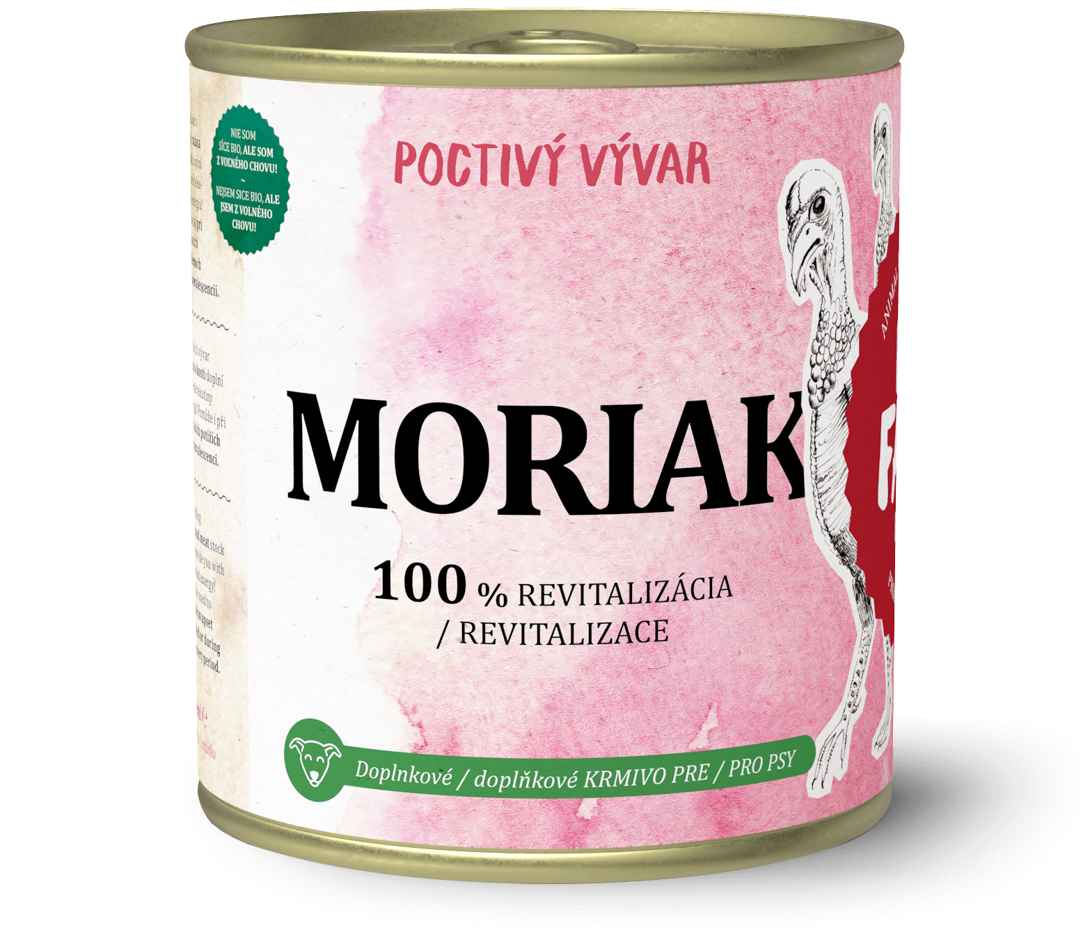 Pet Farm Family Moriak vývar pro psy a kočky 270ml
