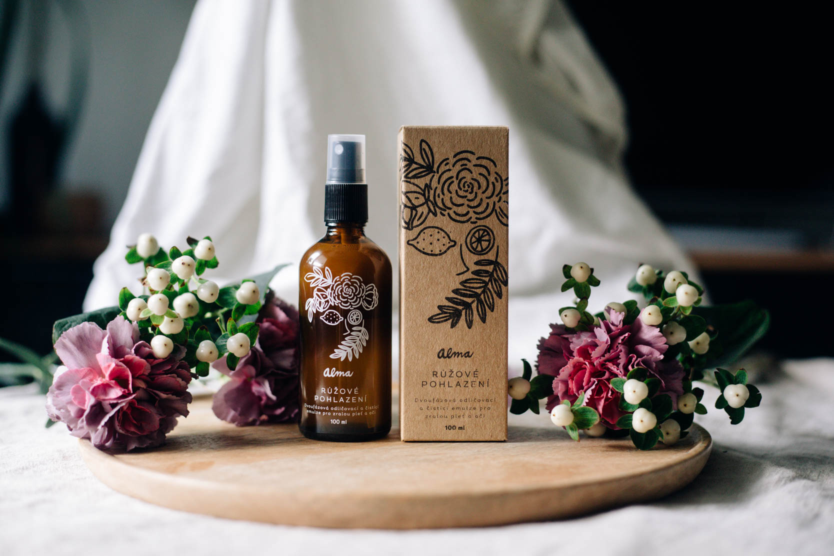 Alma Odličovací emulze růžové pohlazení, 100ml