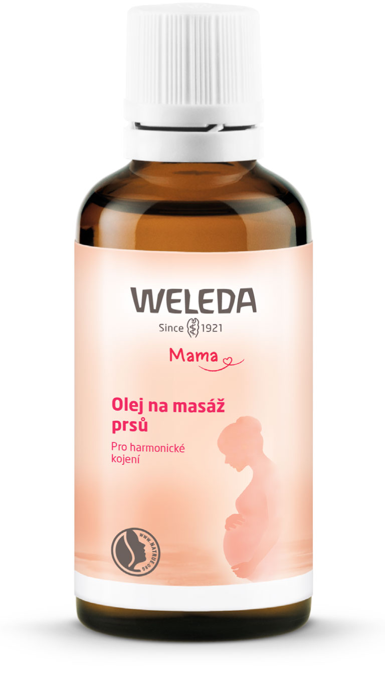 Weleda Olej na masáž prsů, 50ml