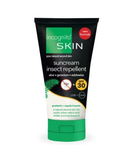 Incognito Opalovací krém odpuzující hmyz SPF30