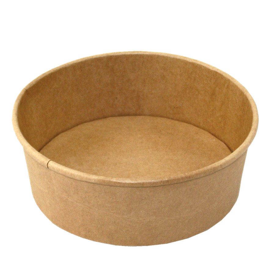 EcoPack Papírová miska EKO na salát 168x147x64 mm 1090 ml kraft bal/50 ks Balení: 50