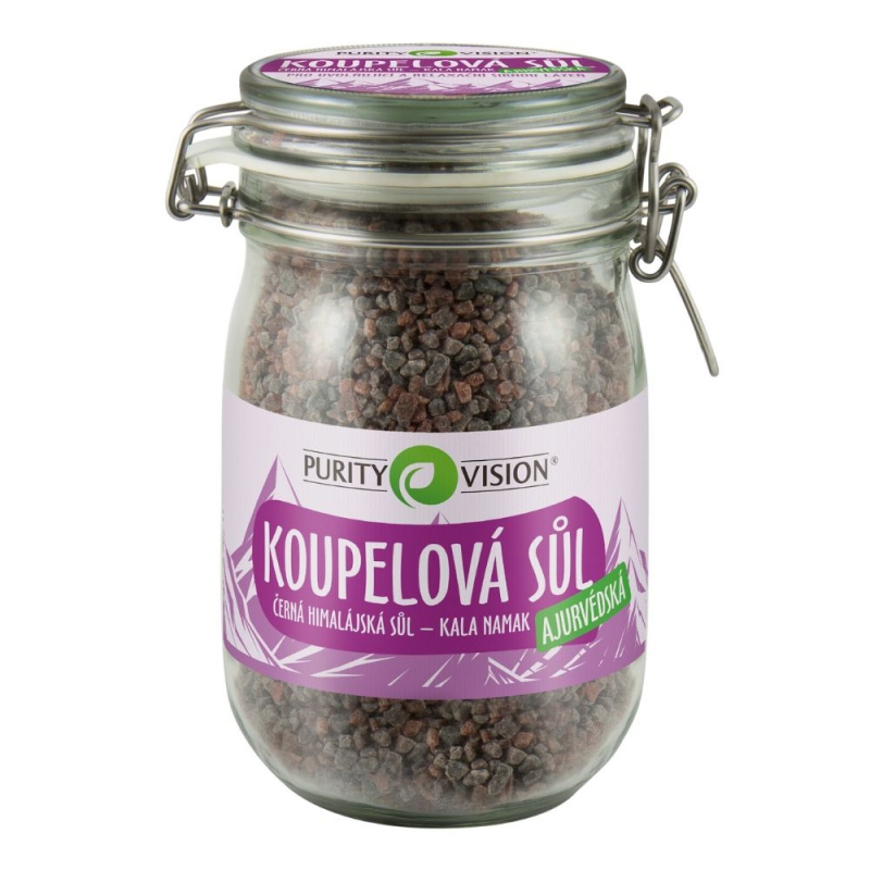 PURITY VISION Ajurvédská koupelová sůl 1,2 kg