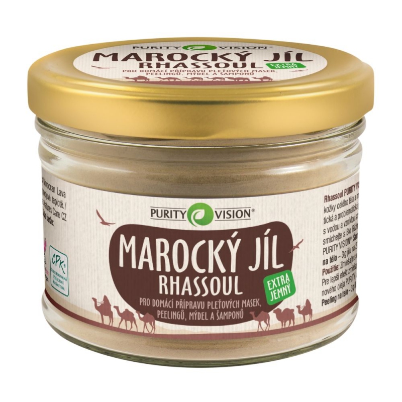 PURITY VISION Rhassoul - Marocký jíl 450 g