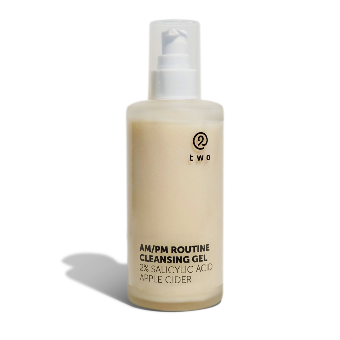 Twocosmetics Ranní/večerní čistící gel s 2% kyseliny salicylové a jablečným moštem, 200 ml