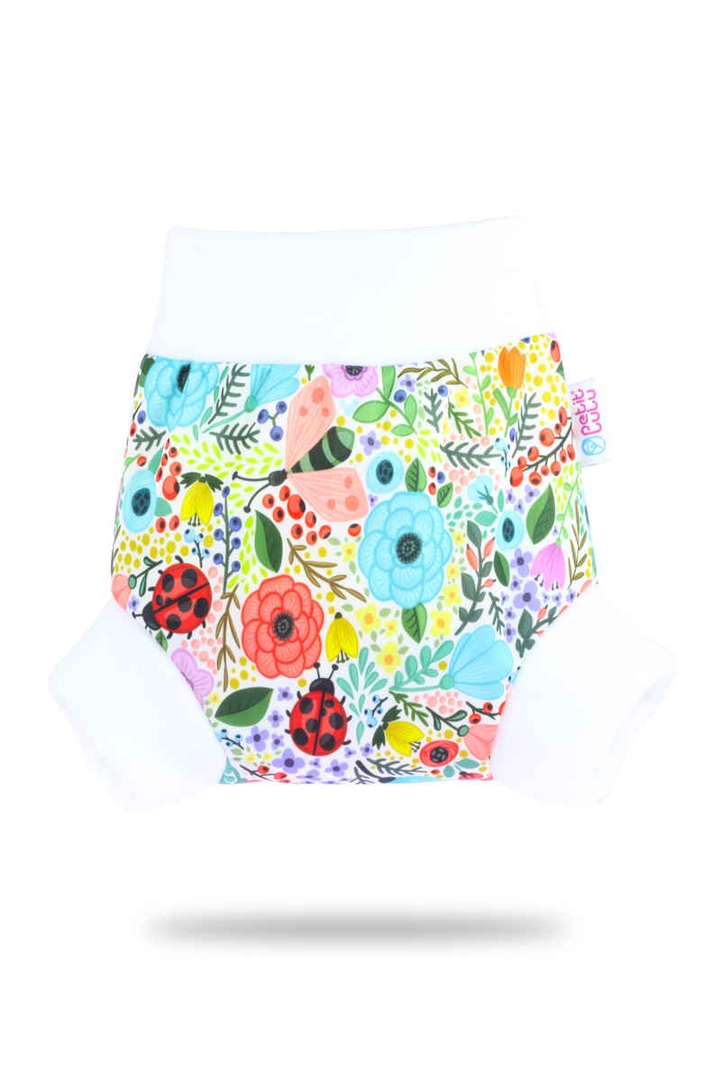 Petit Lulu s.r.o. Rozkvetlá zahrada - pull-up svrchní kalhotky - S